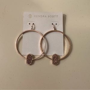 Rose Gold Kendra Scott Earrings
